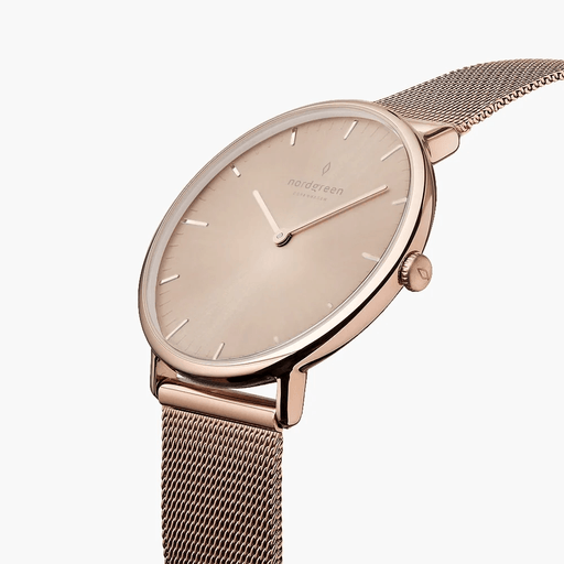 Latte Sunray Dial - Mesh