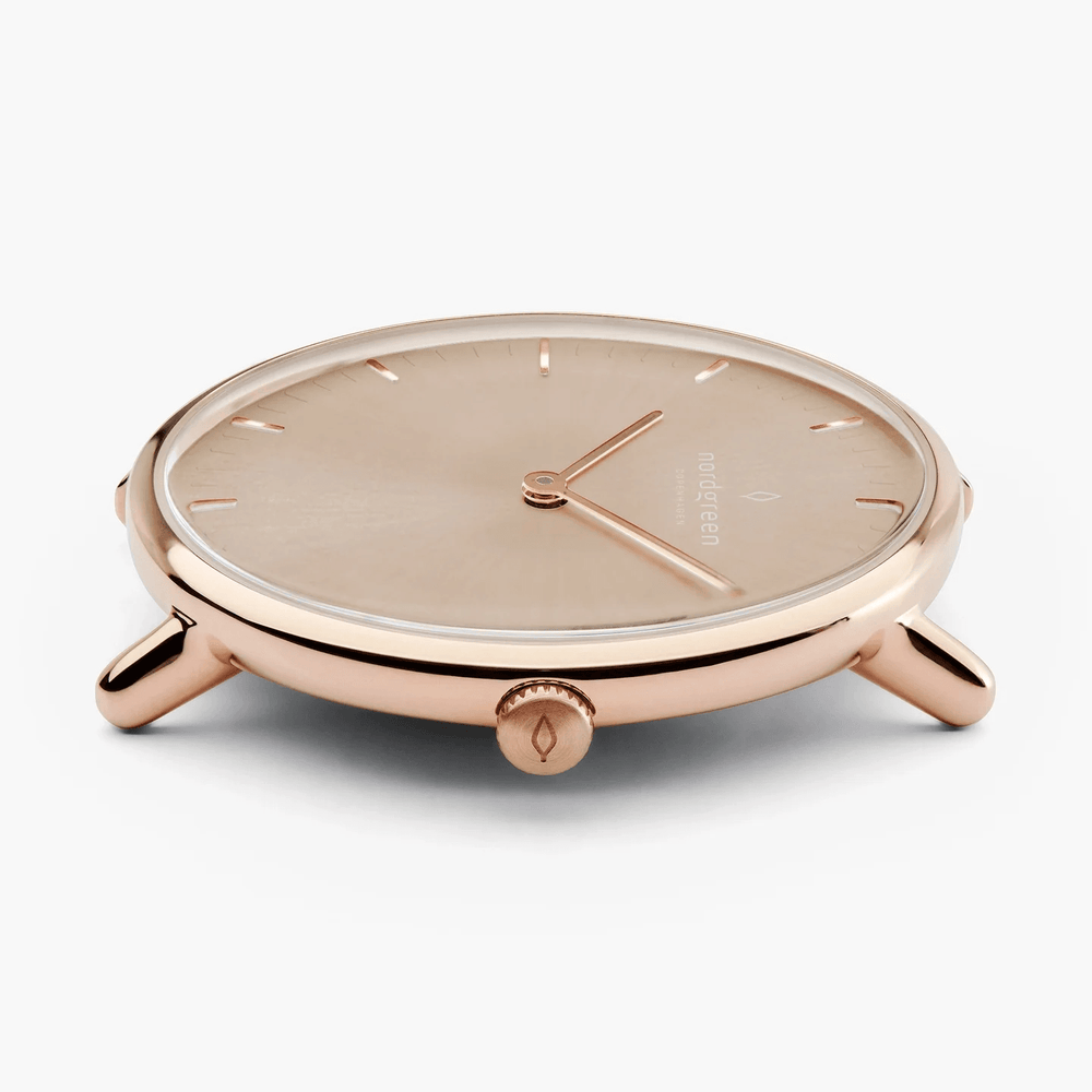 Latte Sunray Dial - Mesh