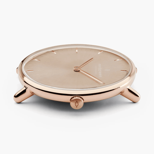 Latte Sunray Dial - Mesh