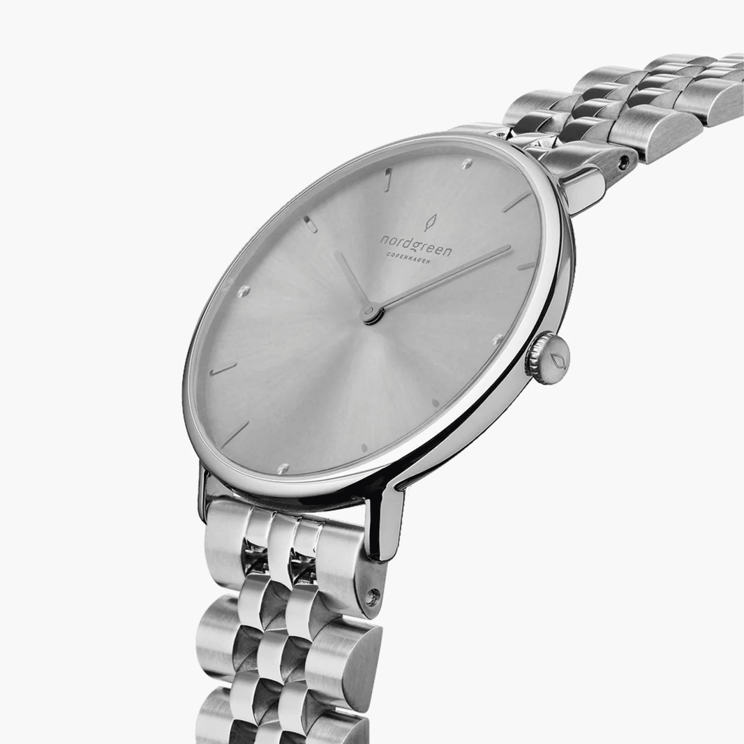 image Native Silver Sunray Dial