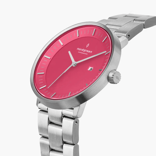 Pink Dial - 3-Link