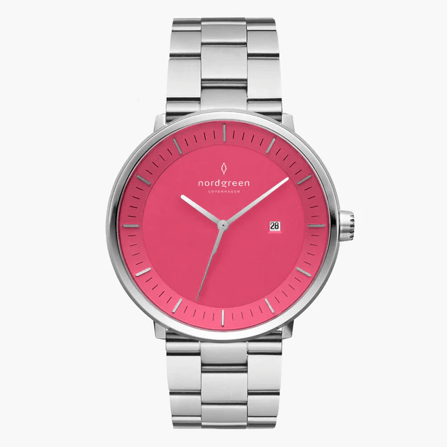 Pink Dial - 3-Link