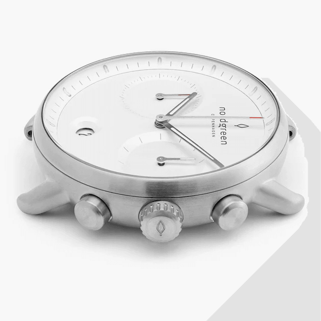 Pioneer White Dial - 3-Link