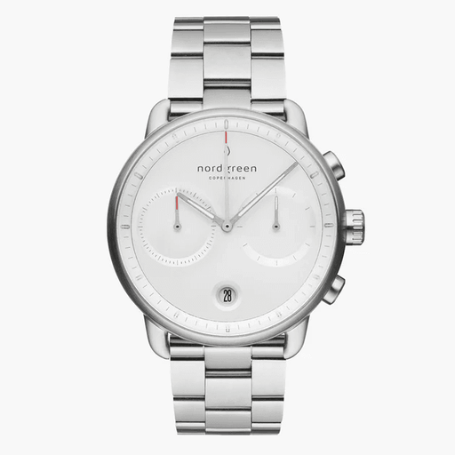 Pioneer White Dial - 3-Link